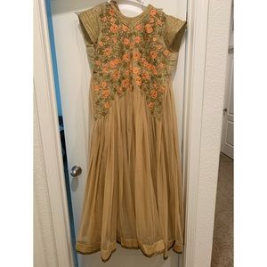 Beautiful Anarkali with legging and dupatta